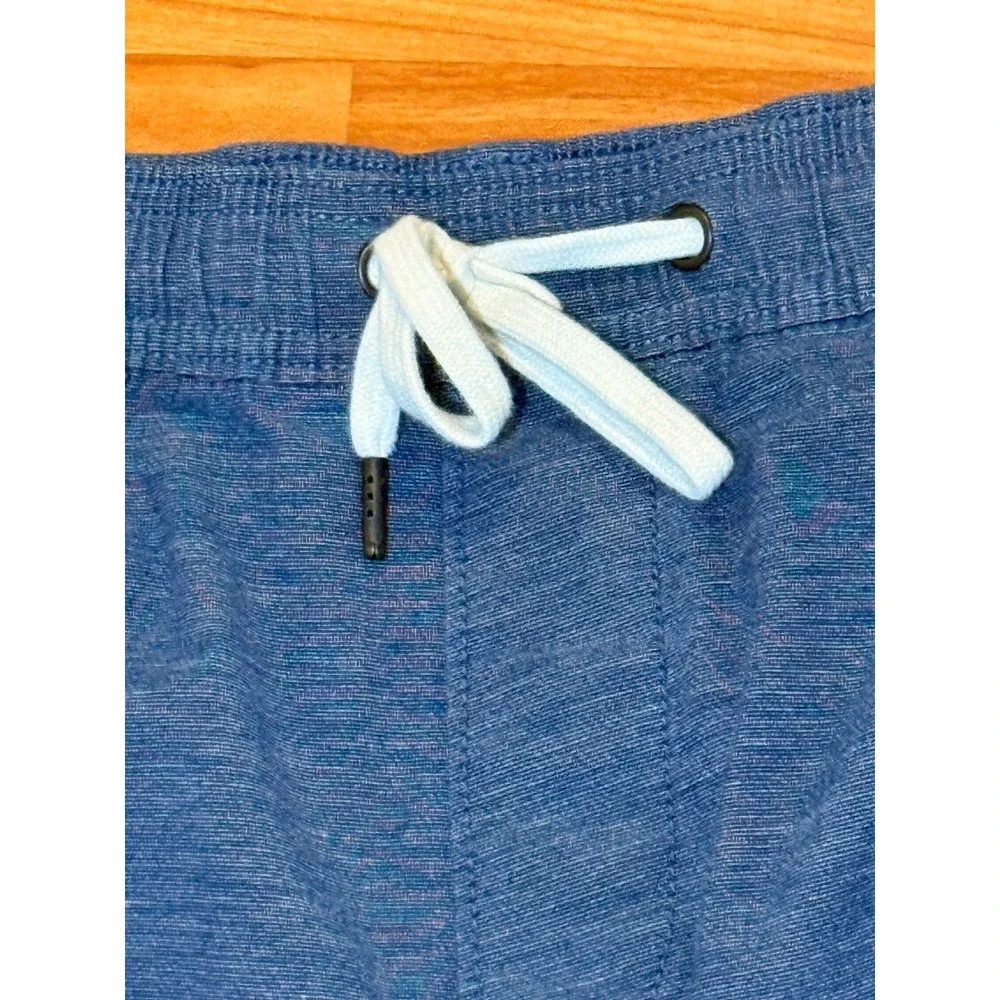 Hollister Mens S Beach Prep Jogger Shorts Blue Epic Flex 7 Inch Inseam